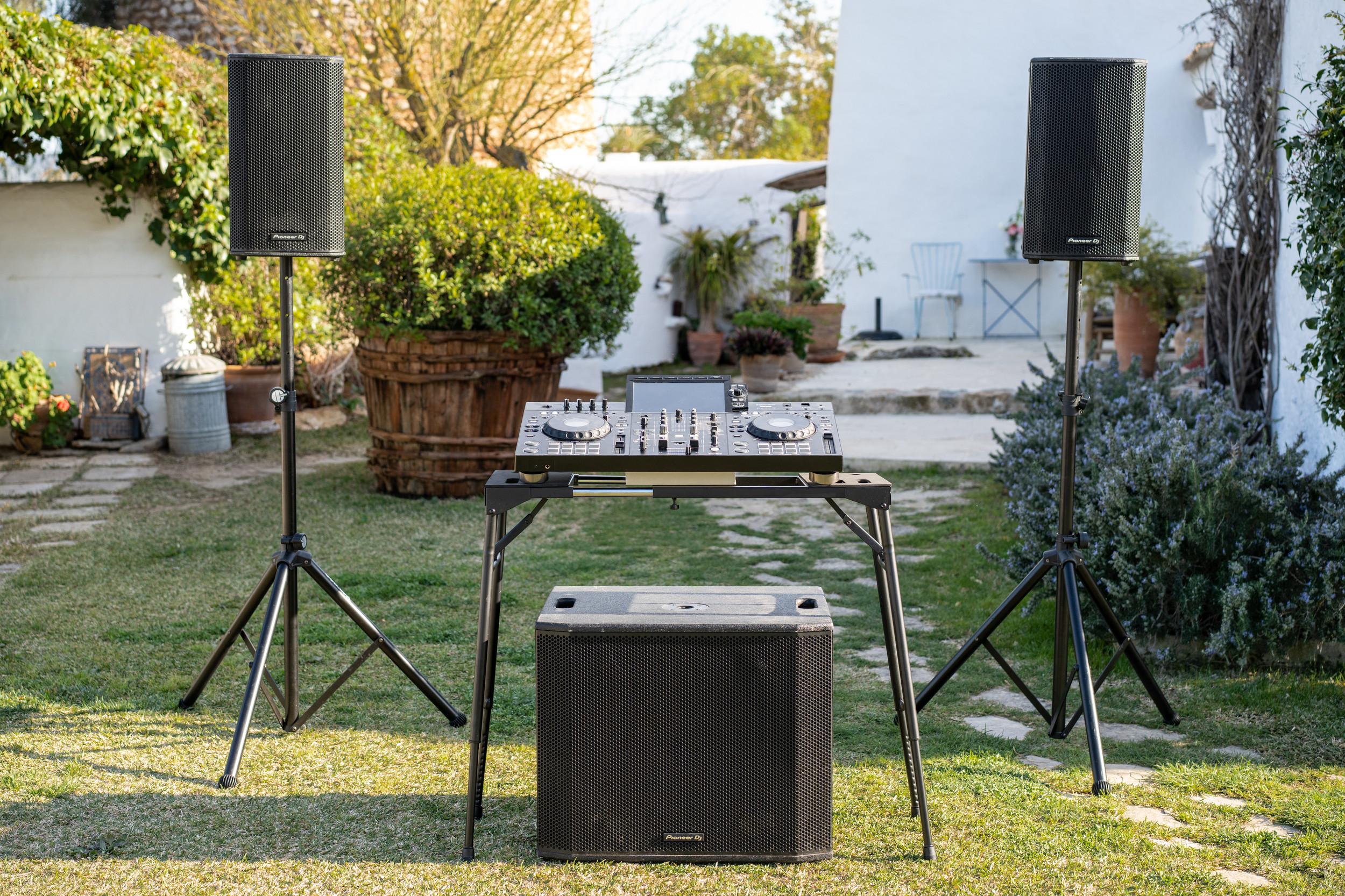 Professional event sound and PA equipment